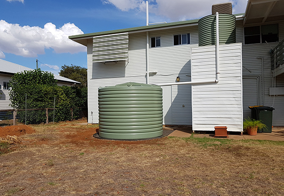 Water Tank installation